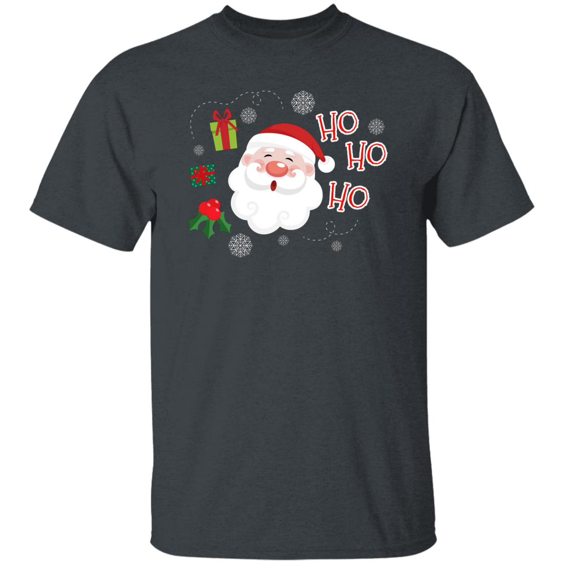 Cute Santa Claus, Ho Ho Ho Santa, Love Funny Santa, Merry Christmas, Trendy Christmas Unisex T-Shirt