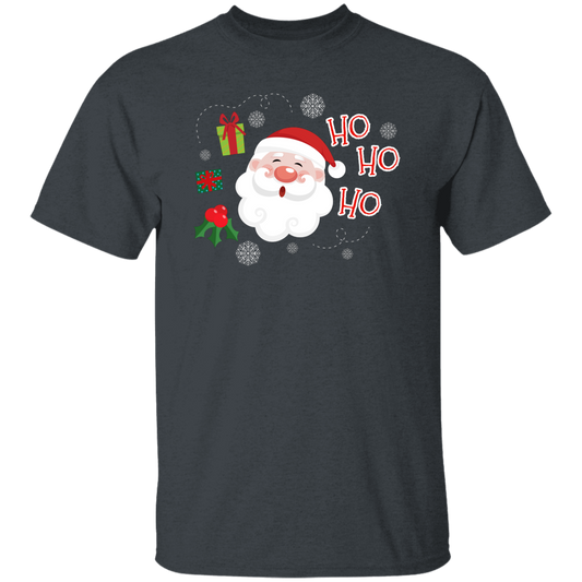 Cute Santa Claus, Ho Ho Ho Santa, Love Funny Santa, Merry Christmas, Trendy Christmas Unisex T-Shirt