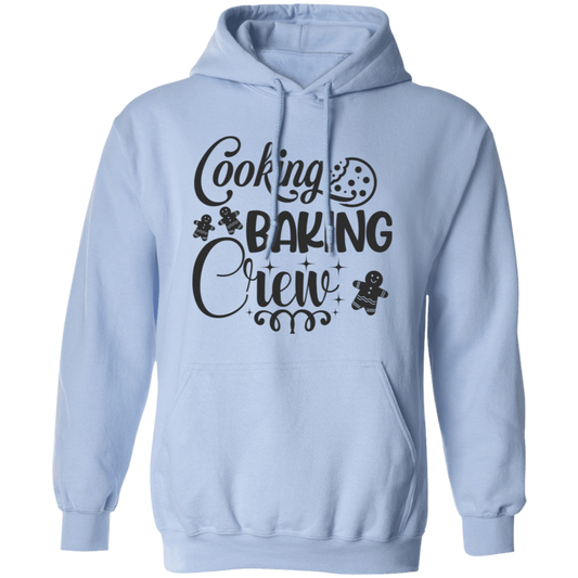 Cooking Baking Crew, Gingerbread Baking, Merry Xmas, Merry Christmas, Trendy Christmas Pullover Hoodie