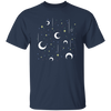 Sky With Full Of Moon And Stars, Full Stars Sky Unisex T-Shirt