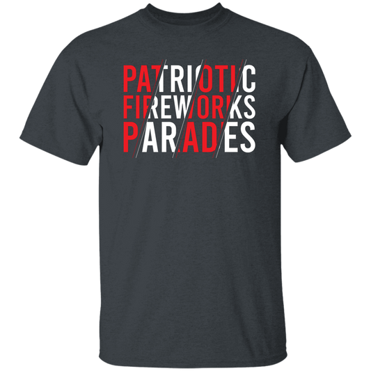 Patriotic Fireworks Parades, July 4th, America Lover Unisex T-Shirt