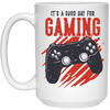 It's Good Day For Gaming, Retro Gaming, Play Station White Mug