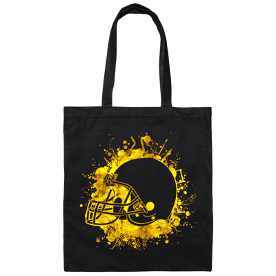 Football Team, Baseball Helmet, America Sport, Love American Football Canvas Tote Bag