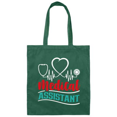 My Nurse Gift, Medical Assistant, Retro Sty Gift For Nurse, Medical Lover Gift Canvas Tote Bag