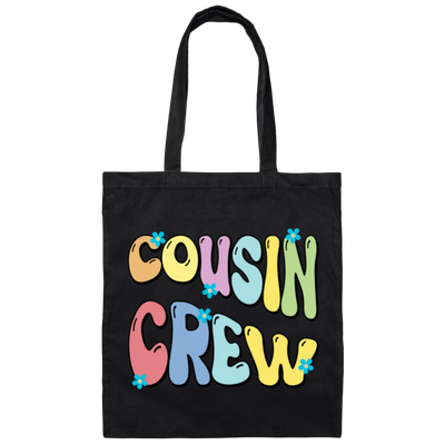 Cousin Crew, Groovy Cousin, Best Of Cousin Canvas Tote Bag