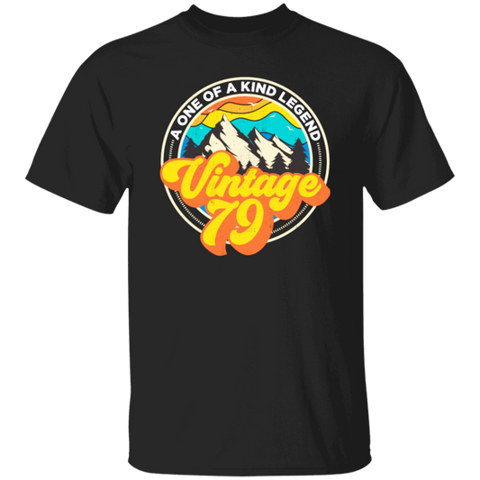 Birthday 1979, Retro 1979 Gift, Vintage 1979, Mountain Lover Gift Unisex T-Shirt