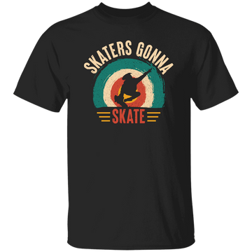 Skaters Gonna Skate, Retro Skate, Skating Vintage Unisex T-Shirt