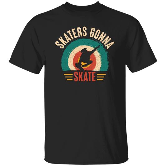 Skaters Gonna Skate, Retro Skate, Skating Vintage Unisex T-Shirt