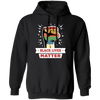 Black Lives Matter, Black History Month, Retro Black Love Life Pullover Hoodie