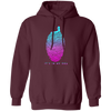 Cute Yoga Gift, Yoga Fingerprint In My DNA Cobra, Lovely Girl Do Yoga Pullover Hoodie