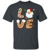 Love Christmas, Love Santa, Merry Christmas, Trendy Christmas Unisex T-Shirt