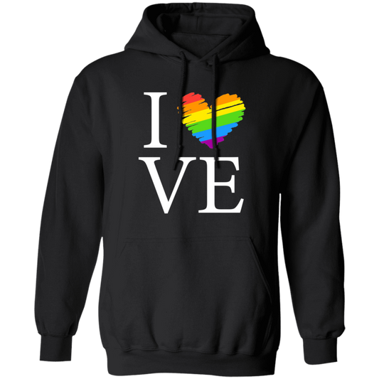 Love Is Love, LGBT Love, Lgbt's Day, Lgbt Heart Design Pullover Hoodie