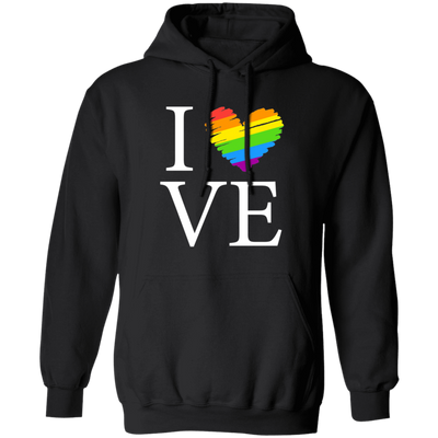 Love Is Love, LGBT Love, Lgbt's Day, Lgbt Heart Design Pullover Hoodie