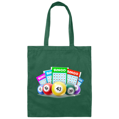 Go To Bingo, Best Ticket, Best Lottery, Lucky Game Canvas Tote Bag