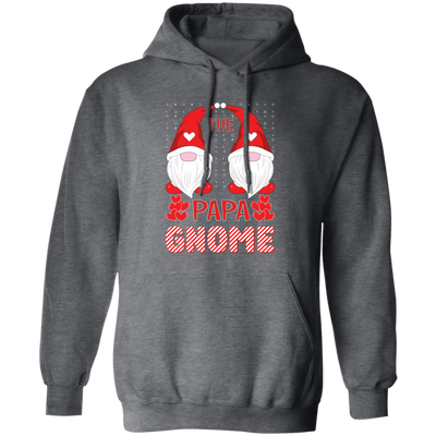 The Papa Gnome, Xmas Gnome, Merry Christmas Pullover Hoodie