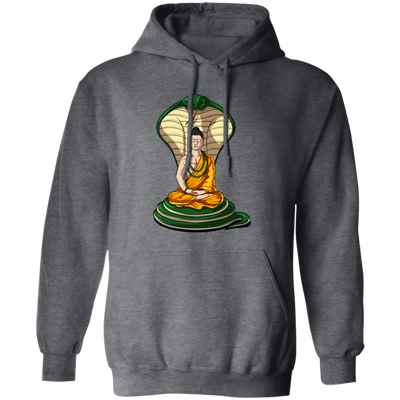 Buddha Cobra Snake, Zen Yoga, Meditation Hindu, Love Buddha Gift Pullover Hoodie