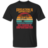 Education Is Important, But Fishing Is Importanter Unisex T-Shirt