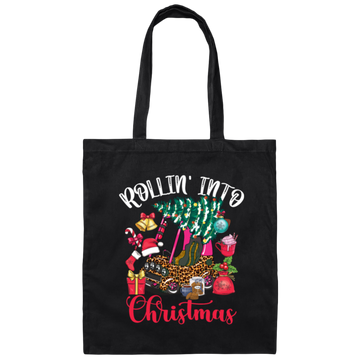 Rollin Into Christmas Little Tikes, Love Xmas Season, Christmas Gift Canvas Tote Bag