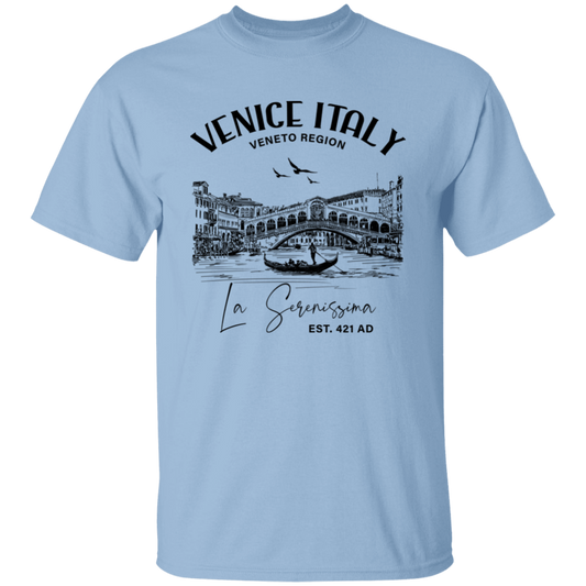 Venice Italy, Veneto Region, La Serenissima, EST 421 AD Unisex T-Shirt