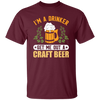 I'm A Drinker, Get Me Out A Craft Beer, Craft Beer Retro Unisex T-Shirt