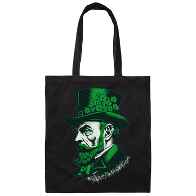 Patrick Lover, St Patrick, Men Of Patrick Day, Shamrock Hat Lover Canvas Tote Bag