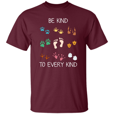 Be Kind To Every Kind, Cute Feet, Human And Animal Unisex T-Shirt