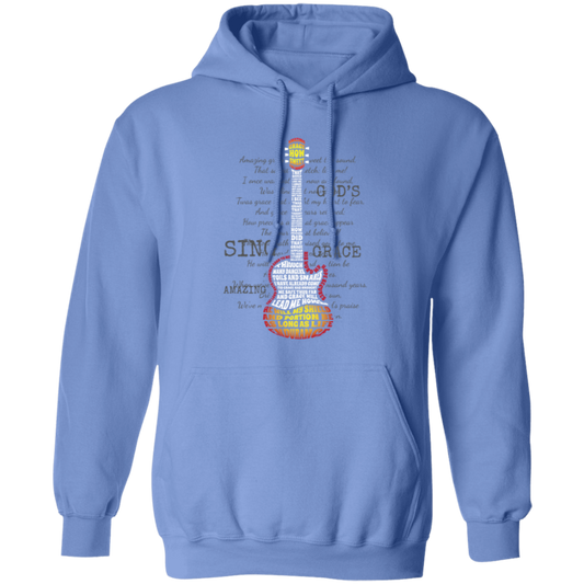 Christian Band, Amazing Guitar Grace, Love Guitar Gift, Best Music Lover Pullover Hoodie