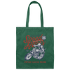 Sport Racer, Motorcycle Race, Vintage Classic Racing Gift Canvas Tote Bag