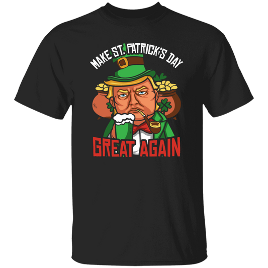 Best Trump In America, Make Patrick Day Great Again, love Shamrock Unisex T-Shirt