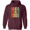 Old School Vintage, Let's Play Game, Retro Video Game, Player Gift Pullover Hoodie