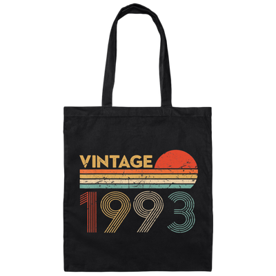 Birthday Gift Vintage Classic Born In 1993 Gifts Canvas Tote Bag