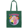 Love Flamingo, Flabingo, Flamingo Bingo Player, Love Animal, Best Flamingo Canvas Tote Bag
