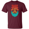 Dad With Beards Are Better, Retro Dad, Father_s Day Gifts Unisex T-Shirt