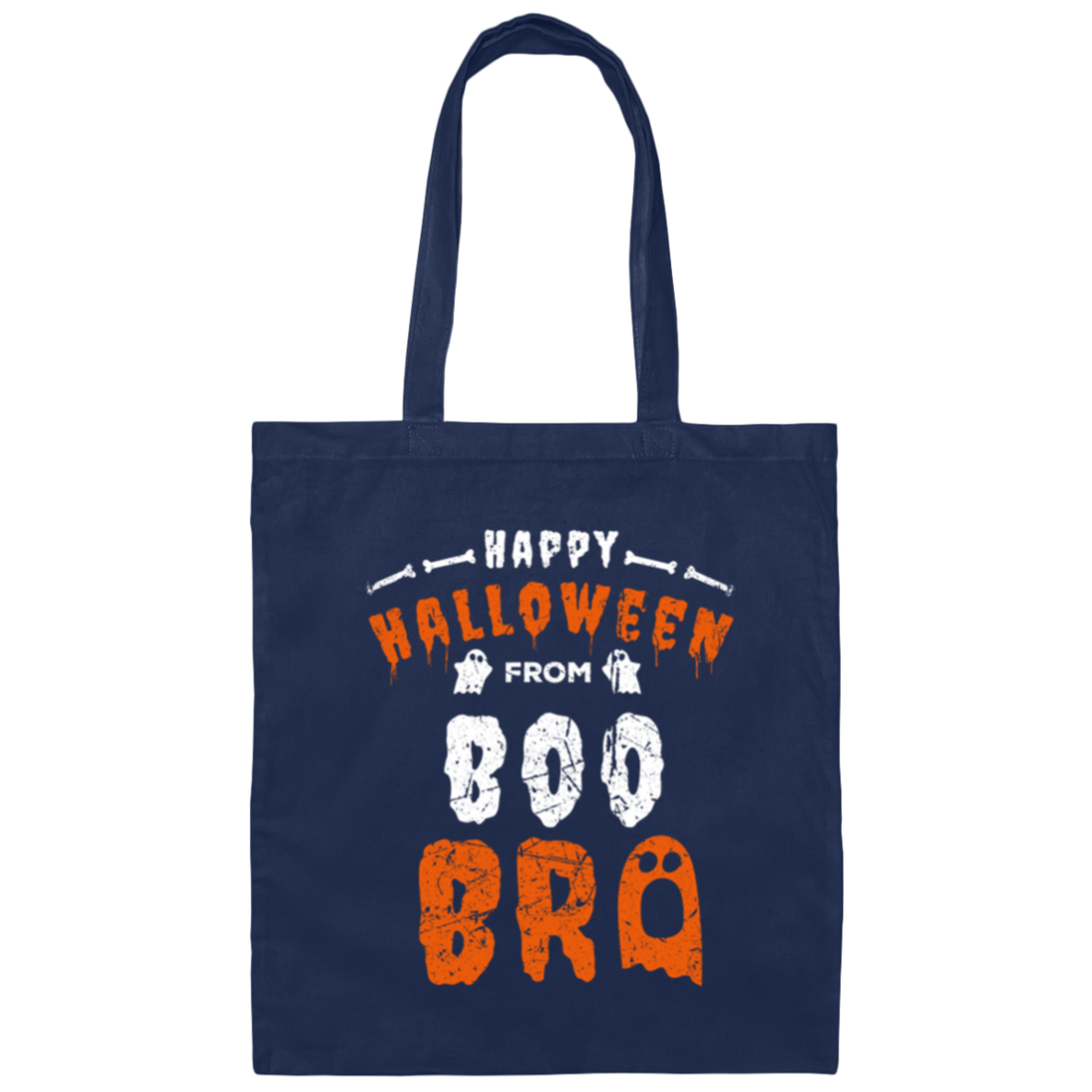 Happy Halloween Vintage, Boo Bro Funny, Lovely Halloween Canvas Tote Bag