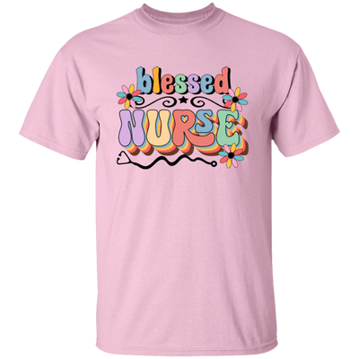 Blessed Nurse, Groovy Nurse, Groovy Blessed Unisex T-Shirt