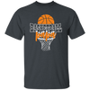 Love Papa Gift, Basketball Gift, Love Sport, Dad Love Basketball Unisex T-Shirt