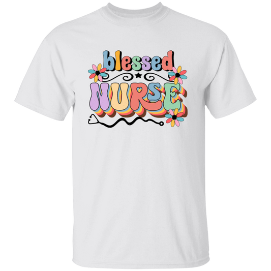 Blessed Nurse, Groovy Nurse, Groovy Blessed Unisex T-Shirt