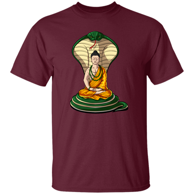 Buddha Cobra Snake, Zen Yoga, Meditation Hindu, Love Buddha Gift Unisex T-Shirt