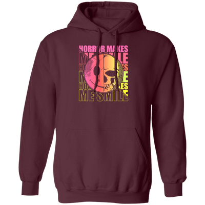 Horror Film, Festival Halloween, Zombie Fan Gift, Neon Style Pullover Hoodie