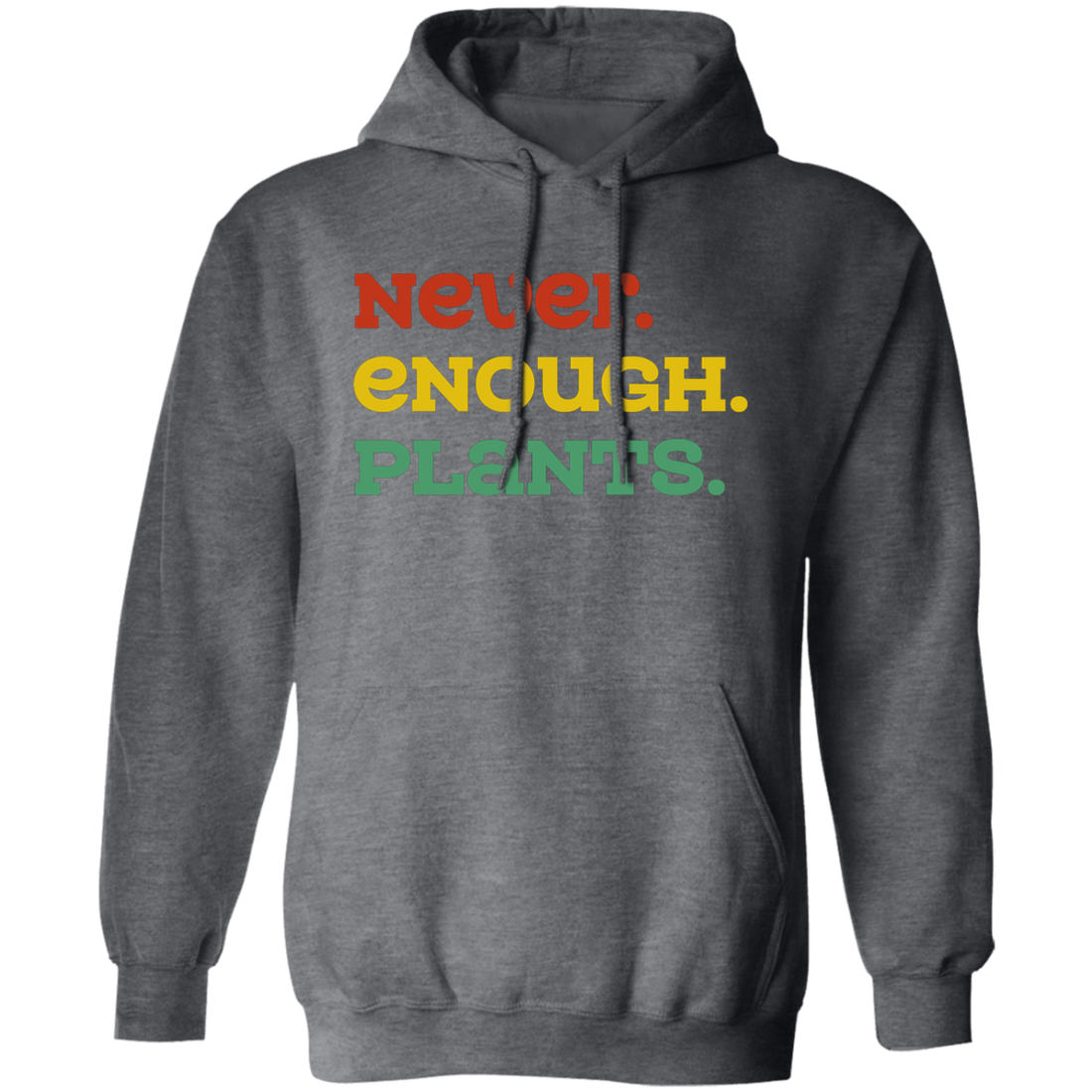 Never Enough Plants, Retro Plants, Plants Lover Pullover Hoodie