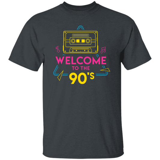 Welcome To The 90s, 90s Cassette, Disco Music Unisex T-Shirt