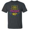 Welcome To The 90s, 90s Cassette, Disco Music Unisex T-Shirt