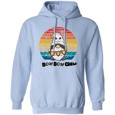 Boo Boo Crew, Halloween Retro, Cute Boo Halloween Pullover Hoodie