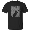 Cat Is Playing With The Binarycode, Kawaii Cat, Love Cat, Love Binarycode Unisex T-Shirt