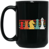 Chess Team, Chess Player, Retro Chess, Chess Vintage Black Mug