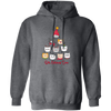 Catmas Tree, Merry Catmas, Cute Cat, Merry Christmas, Trendy Christmas Pullover Hoodie