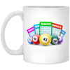 Go To Bingo, Best Ticket, Best Lottery, Lucky Game White Mug