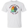 Mental Health, Normalize Minds Of All Kinds, Colorful Brain Unisex T-Shirt