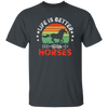 Life Is Better With Horses, Retro Horses, Horse Racing Unisex T-Shirt