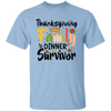 Thanksgiving Family Dinner Survivor, Thankful, Fall Season Unisex T-Shirt